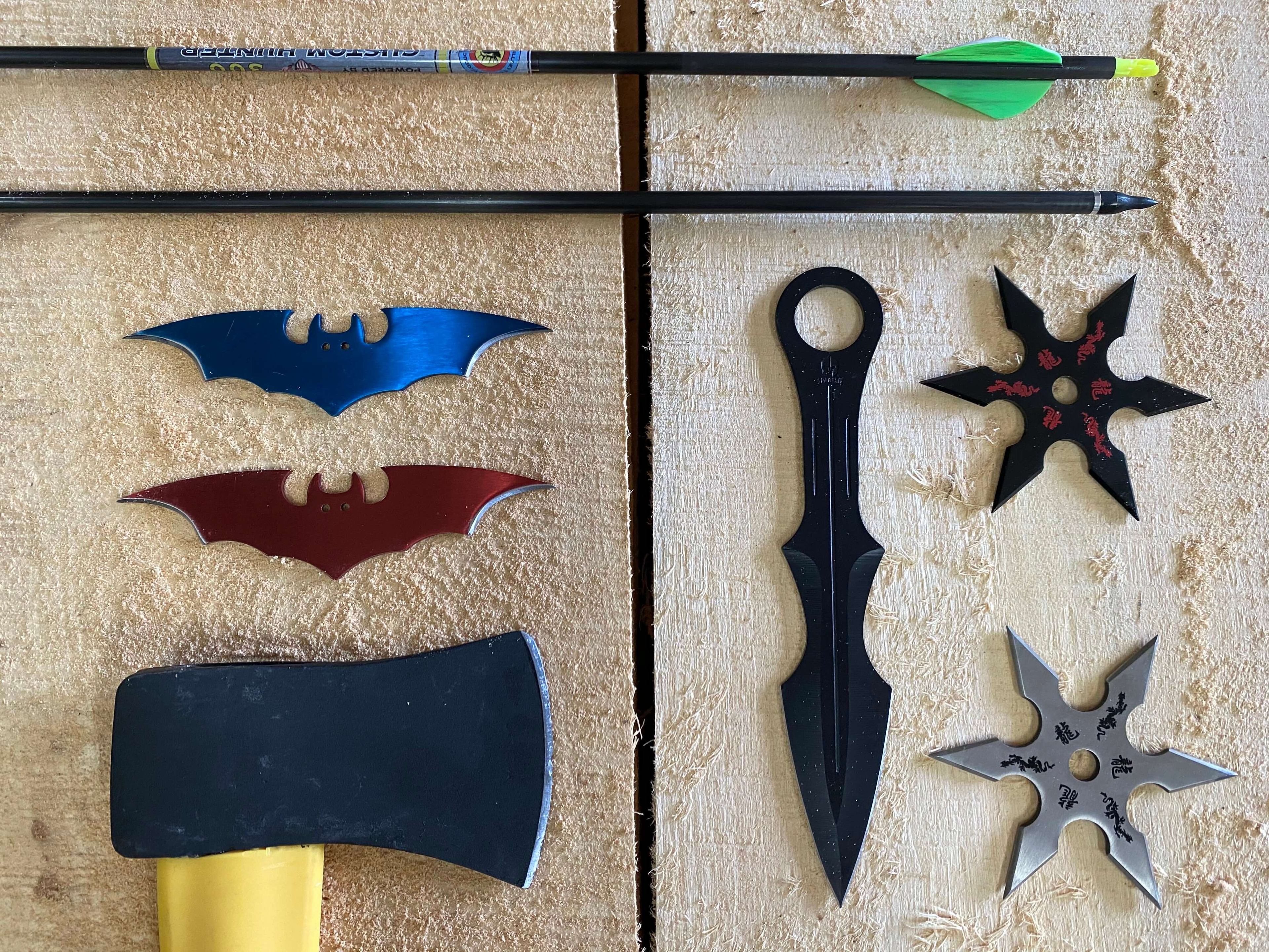 variety of axes