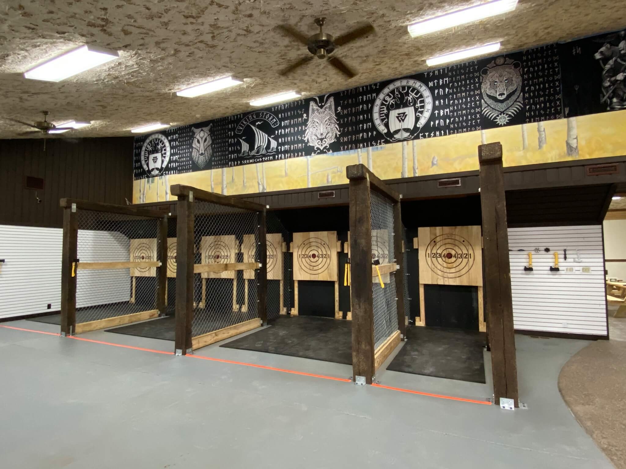axe throwing ranges